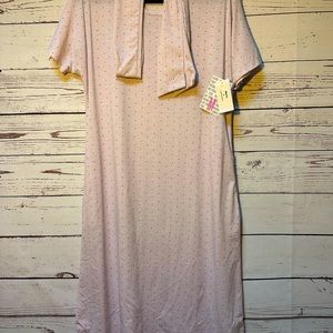 Lavender Polkadot Marly Dress